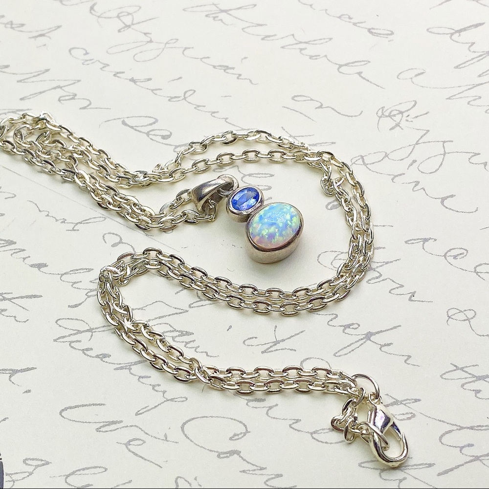 Opal necklace